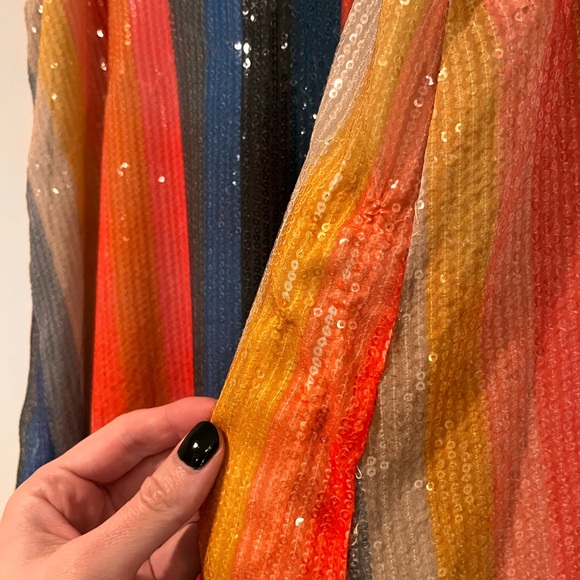 Rainbow sequin dress - Picture 6 of 8